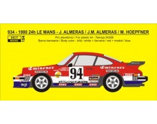 Transkit – Porsche 934 "Eminence Equipe Alméras Freres" #94 - 24h Le Mans 1980